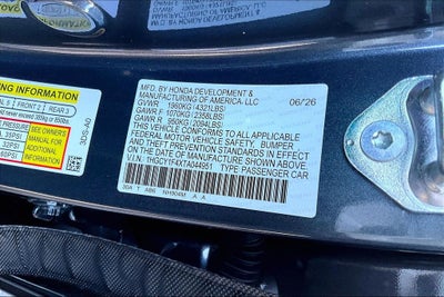 2026 Honda Accord SE