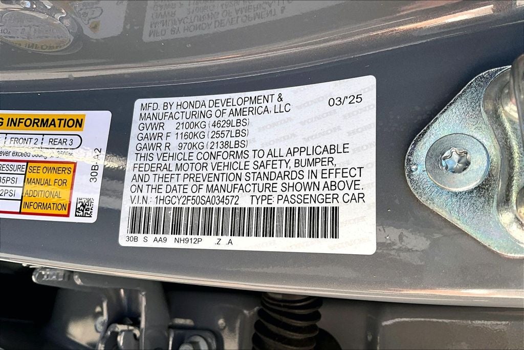 2025 Honda Accord Hybrid Sport
