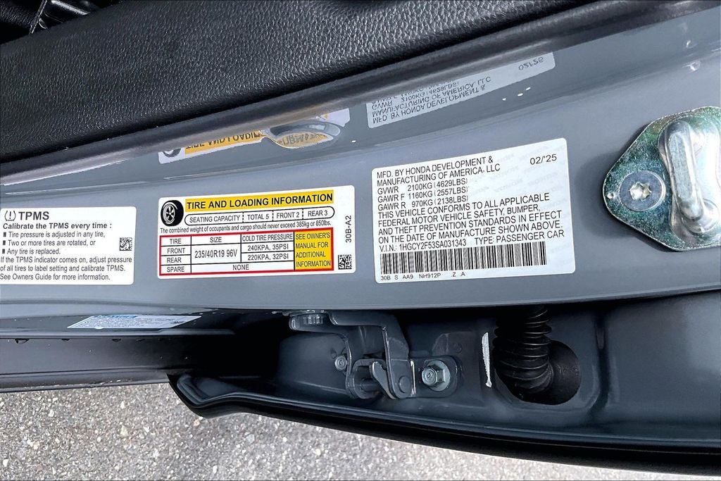 2025 Honda Accord Hybrid Sport