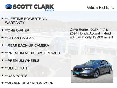 2024 Honda Accord Hybrid EX-L