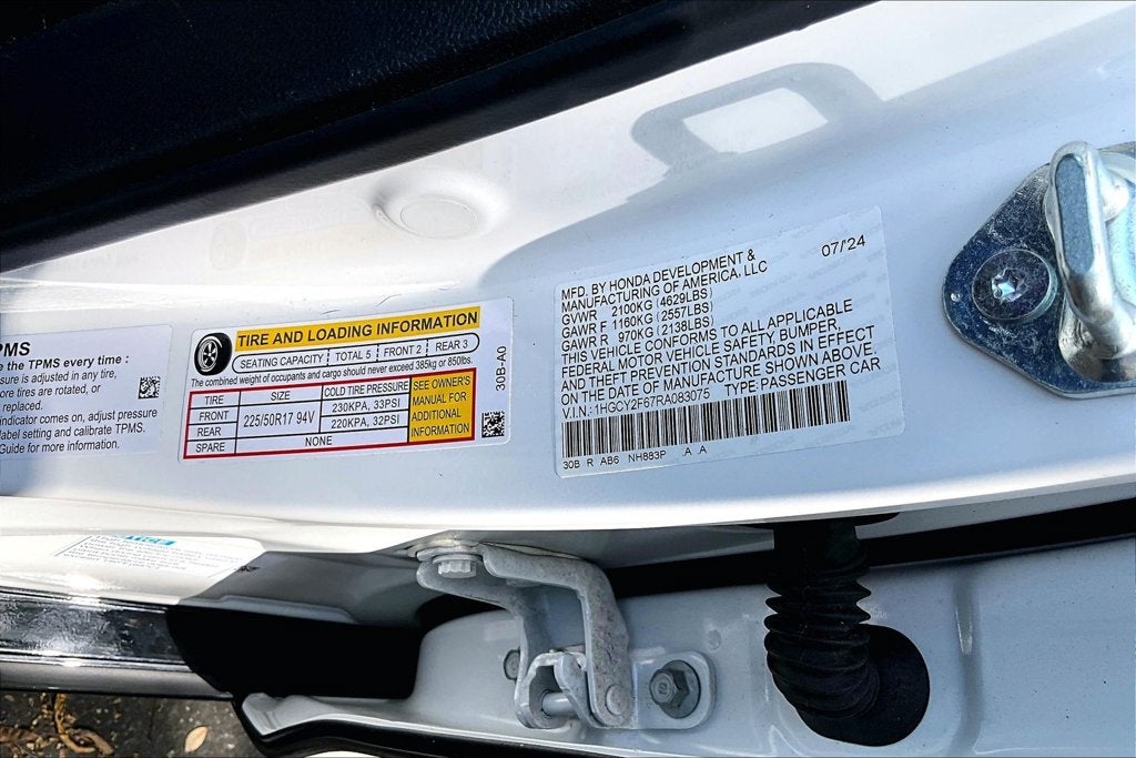 2024 Honda Accord Hybrid EX-L