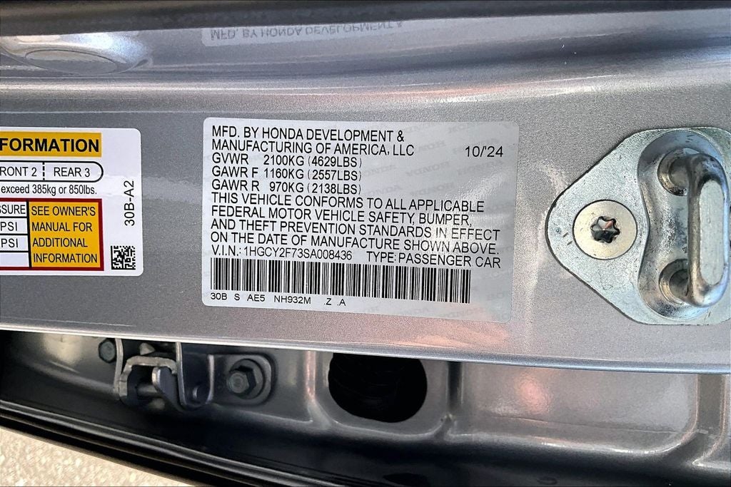 2025 Honda Accord Hybrid Sport-L