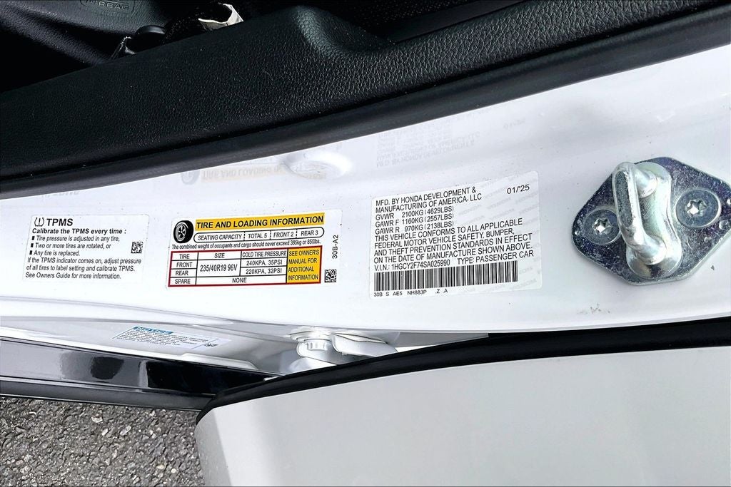 2025 Honda Accord Hybrid Sport-L
