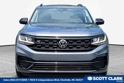 2023 Volkswagen Atlas 3.6L V6 SEL R-Line Black