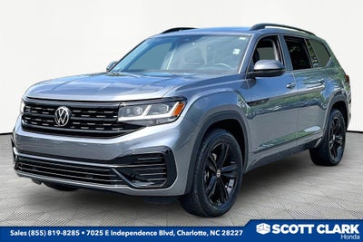 2023 Volkswagen Atlas 3.6L V6 SEL R-Line Black