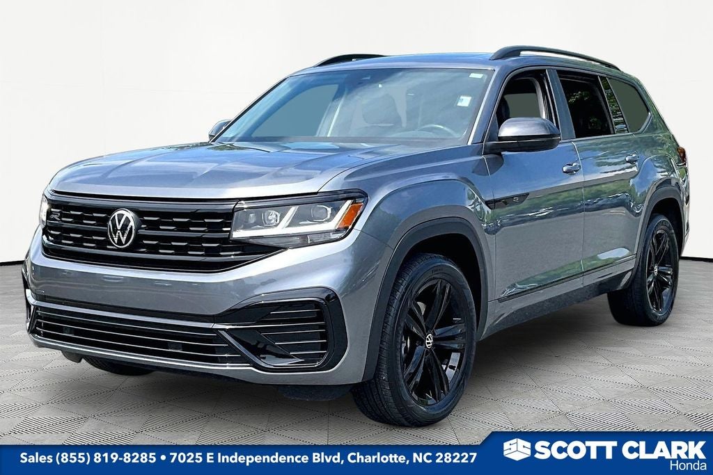 2023 Volkswagen Atlas 3.6L V6 SEL R-Line Black