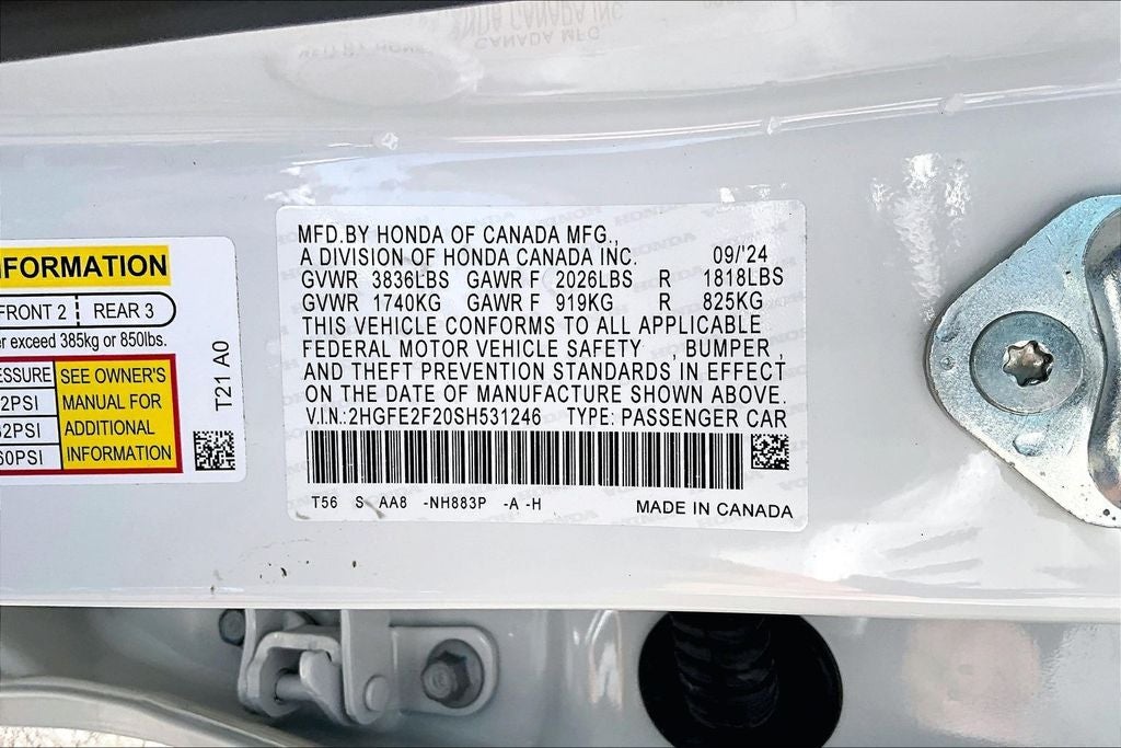 2025 Honda Civic LX