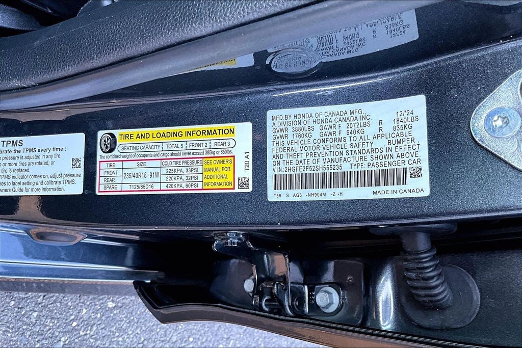 2025 Honda Civic Sport