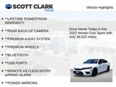 2022 Honda Civic Sport