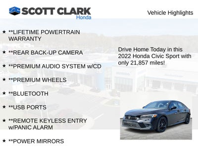 2022 Honda Civic Sport