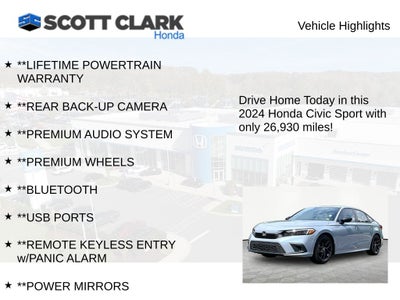 2024 Honda Civic Sport