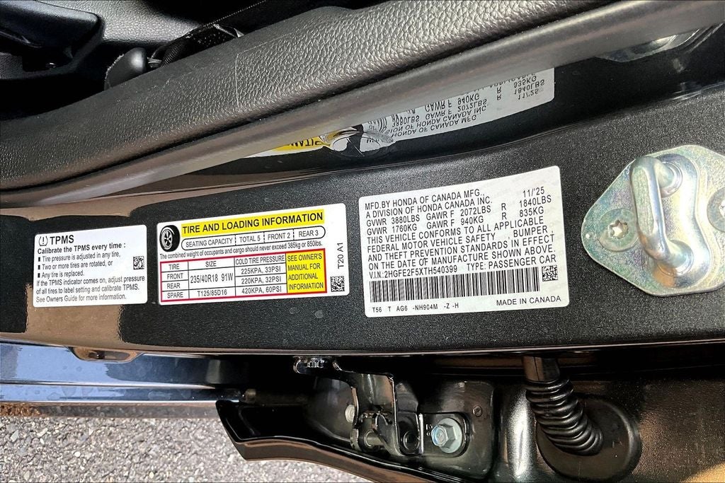 2026 Honda Civic Sport