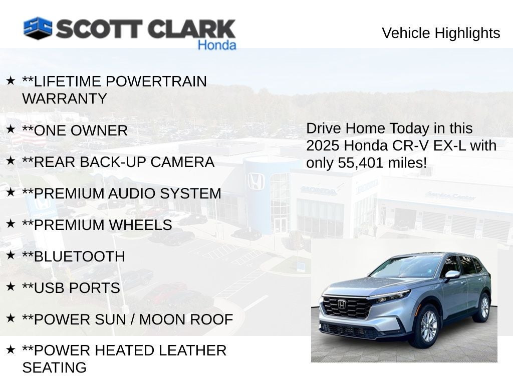 2025 Honda CR-V EX-L