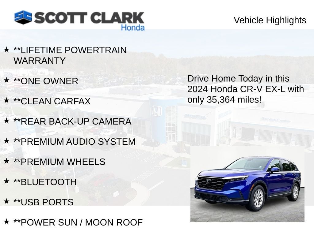 2024 Honda CR-V EX-L