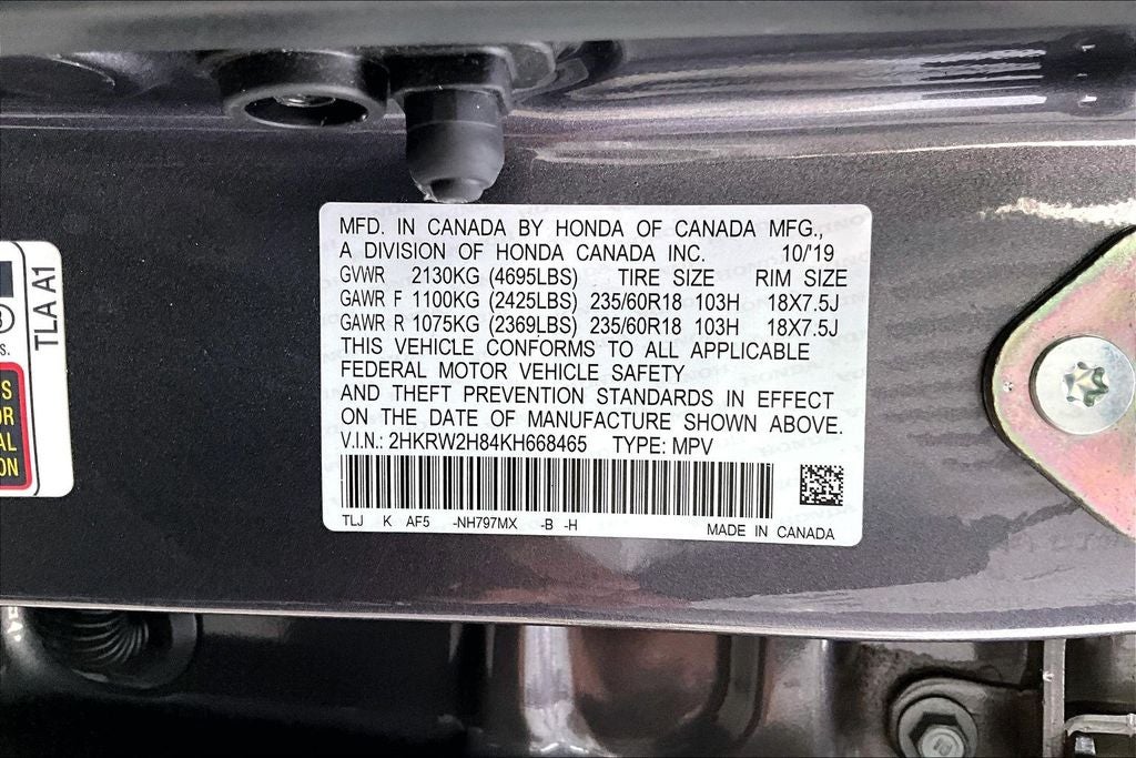 2019 Honda CR-V EX-L