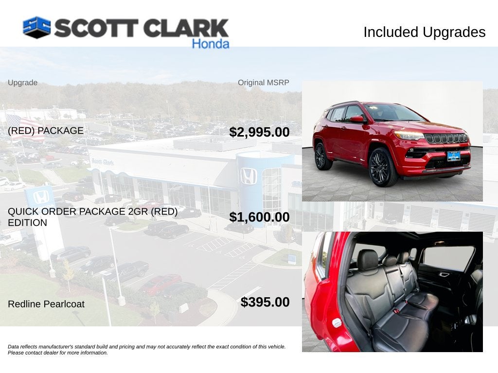 2022 Jeep Compass (RED) Edition