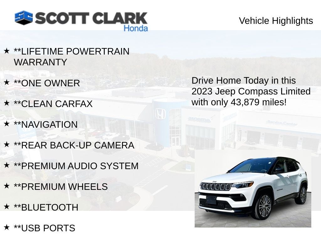 2023 Jeep Compass Limited