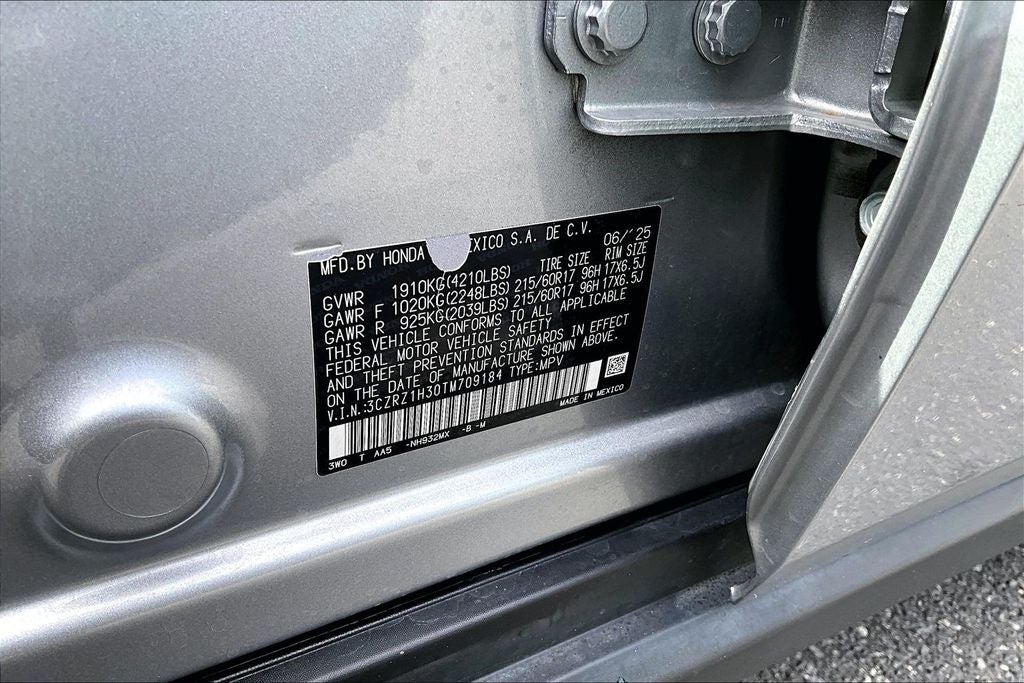 2026 Honda HR-V LX