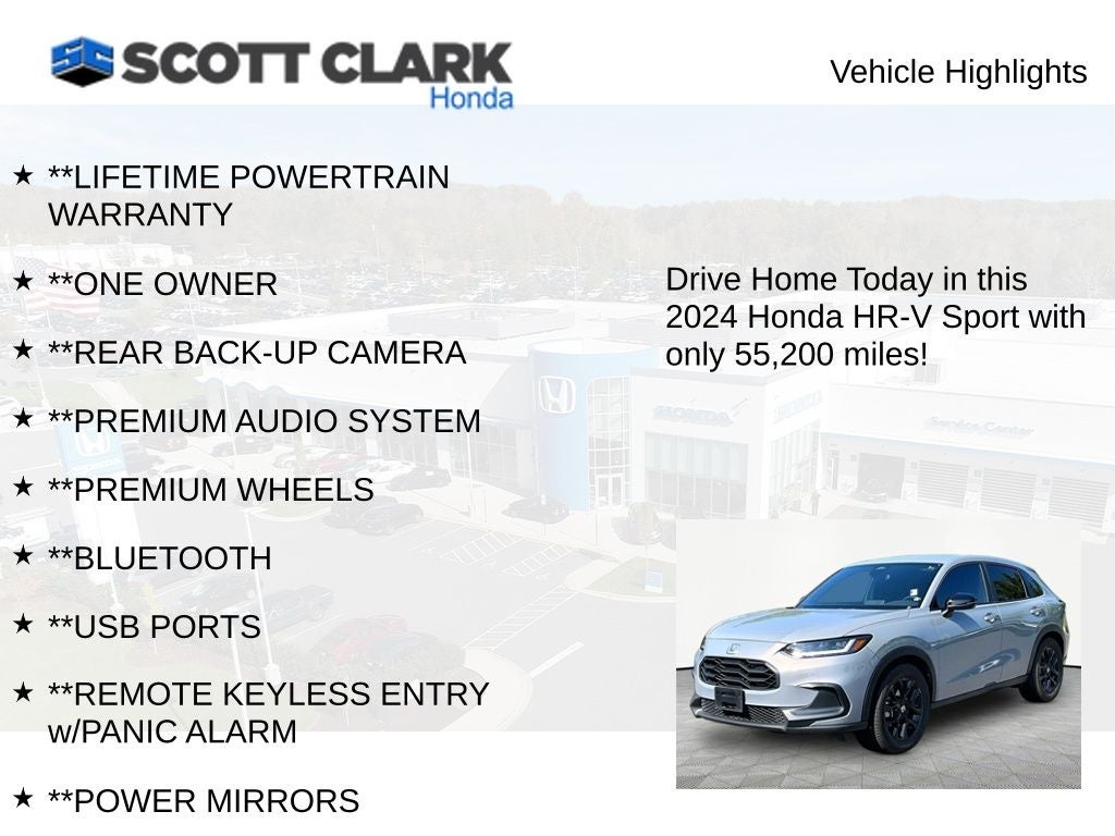 2024 Honda HR-V Sport