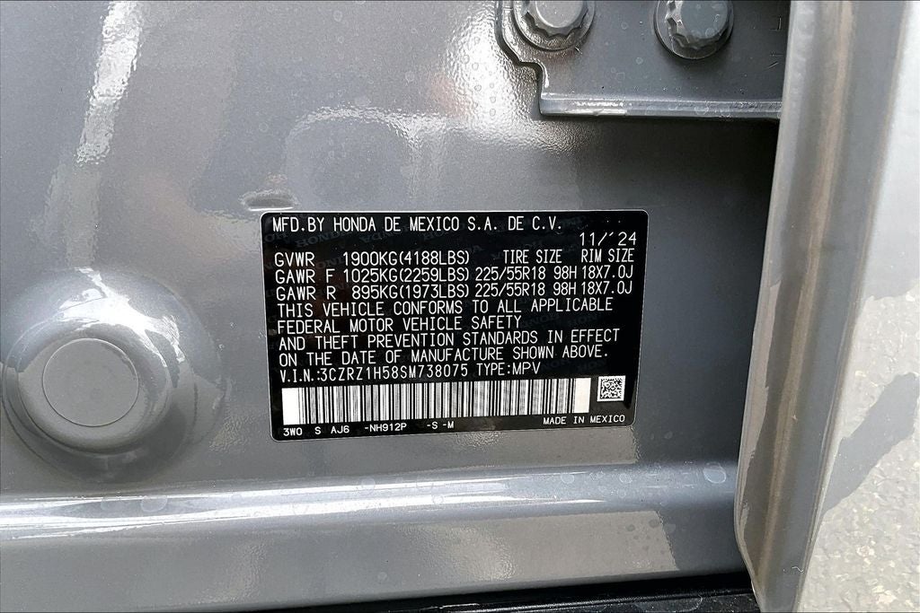 2025 Honda HR-V Sport