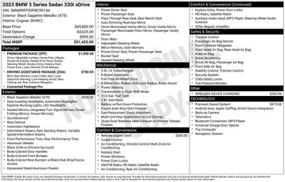 2023 BMW 3 Series 330i xDrive