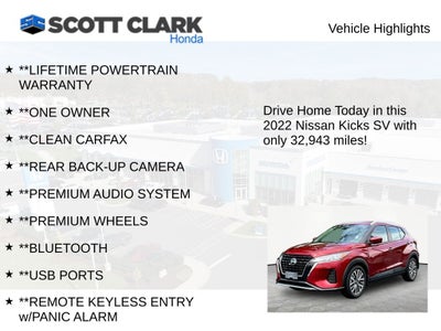 2022 Nissan Kicks SV