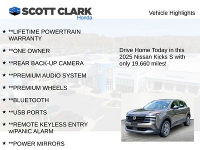 2025 Nissan Kicks S