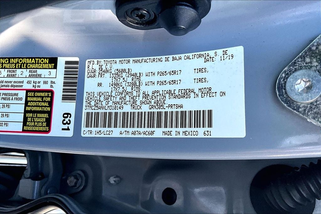 2020 Toyota Tacoma TRD Sport
