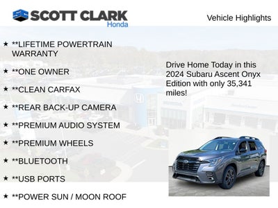 2024 Subaru Ascent Onyx Edition
