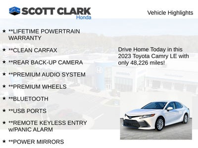 2023 Toyota Camry LE