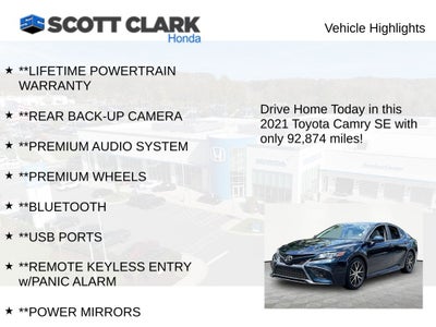 2021 Toyota Camry SE