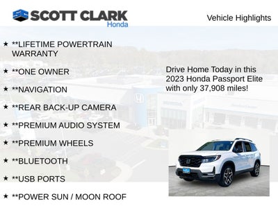 2023 Honda Passport Elite