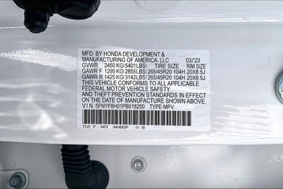 2023 Honda Passport Elite