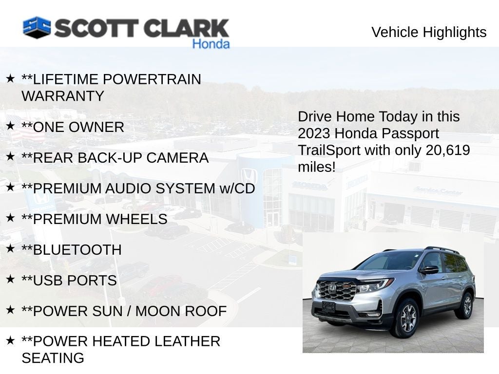 2023 Honda Passport TrailSport