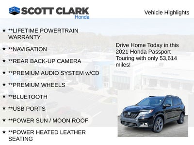 2021 Honda Passport Touring