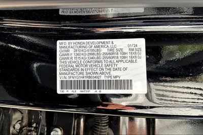 2024 Honda Pilot EX-L 8 Passenger