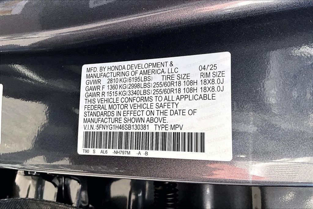 2025 Honda Pilot EX-L+