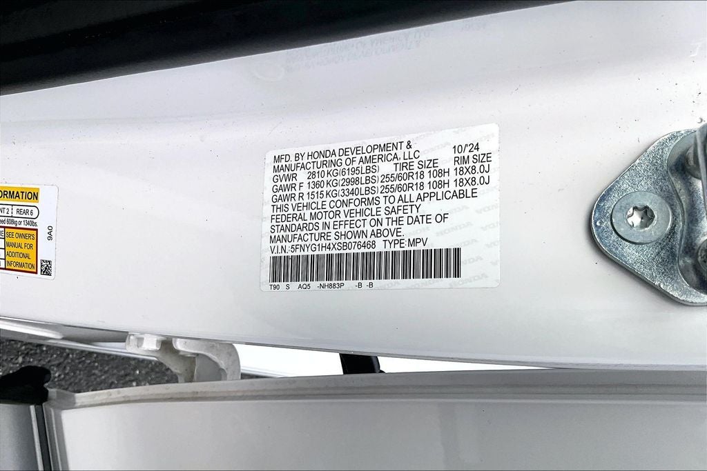 2025 Honda Pilot EX-L+