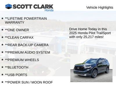 2025 Honda Pilot TrailSport