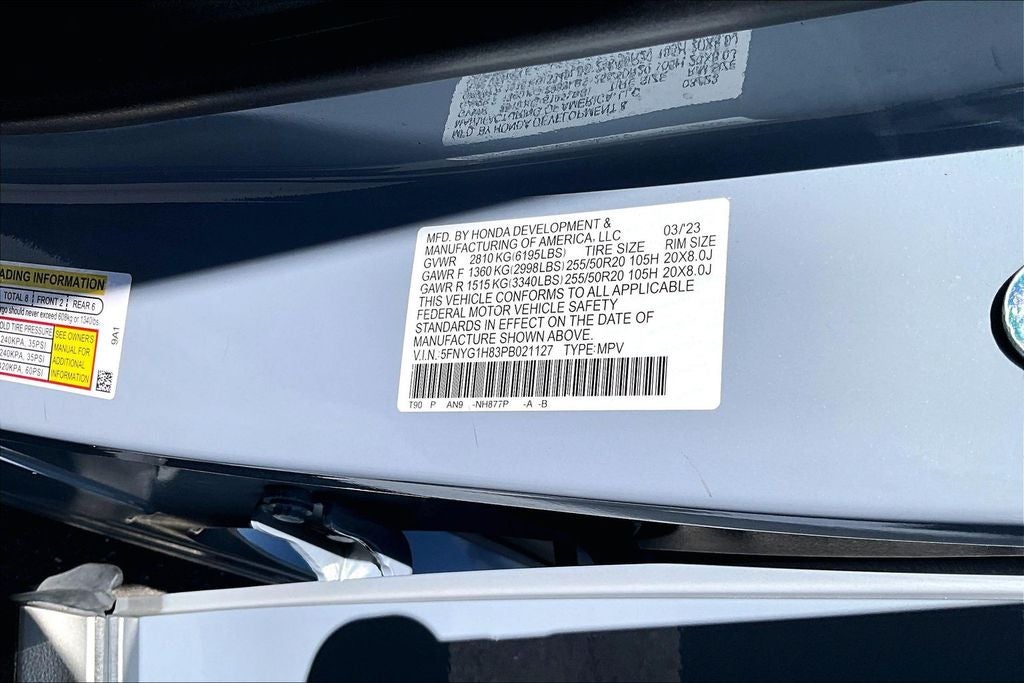 2023 Honda Pilot Elite