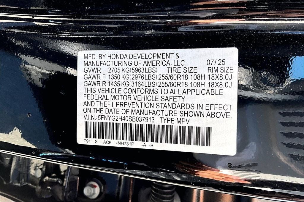 2025 Honda Pilot EX-L