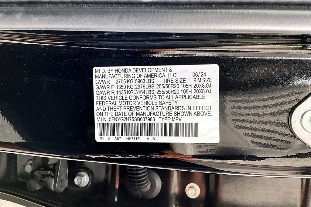 2025 Honda Pilot Touring