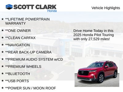 2025 Honda Pilot Touring