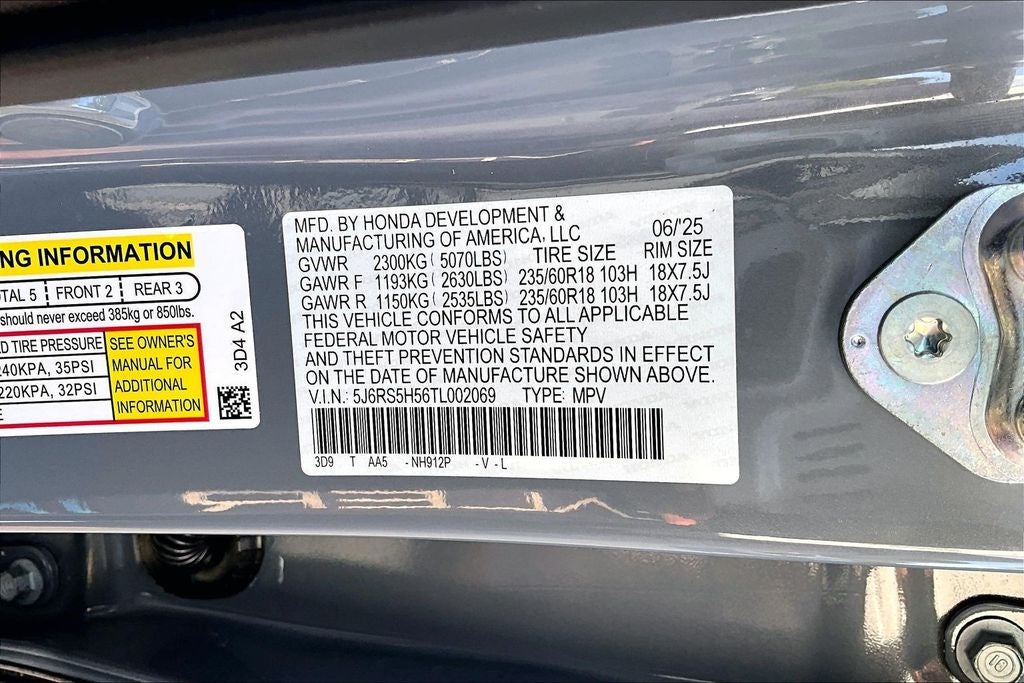 2026 Honda CR-V Hybrid Sport