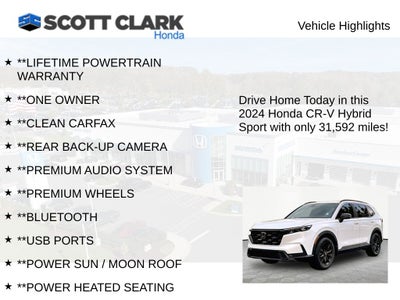 2024 Honda CR-V Hybrid Sport