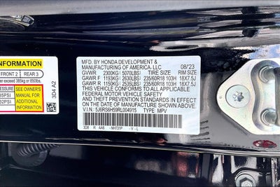 2024 Honda CR-V Hybrid Sport
