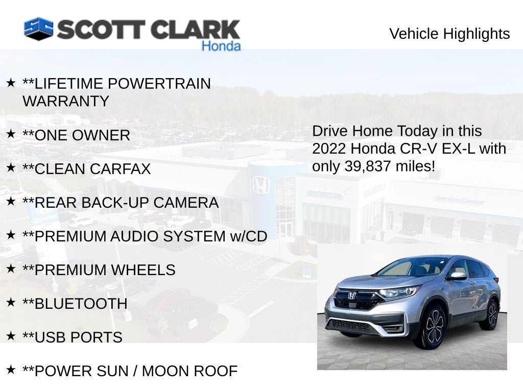 2022 Honda CR-V EX-L