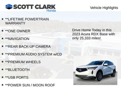 2023 Acura RDX w/Technology Package