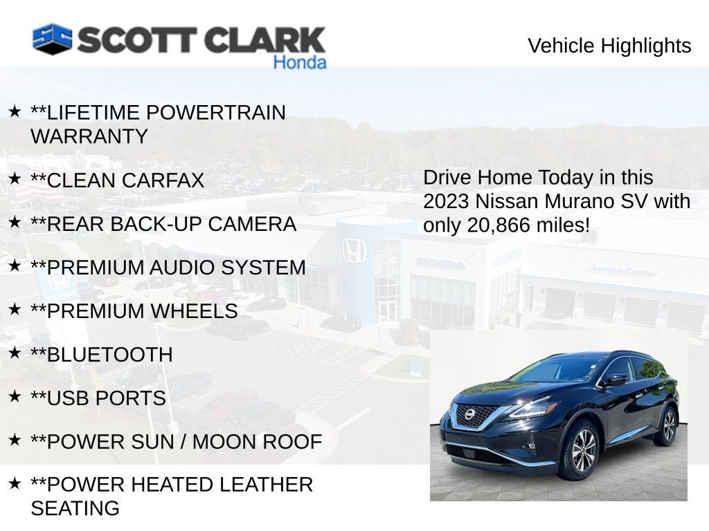 2023 Nissan Murano SV