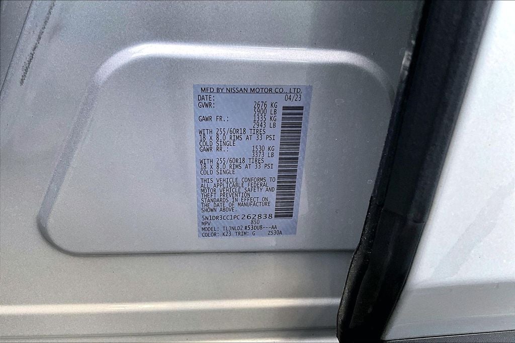 2023 Nissan Pathfinder SL